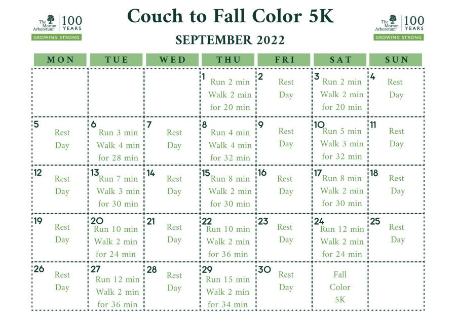 Fall Color 5K Run and Walk | The Morton Arboretum