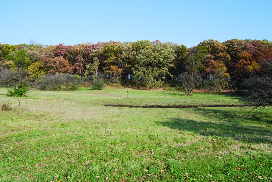 Before drain tiles were removed