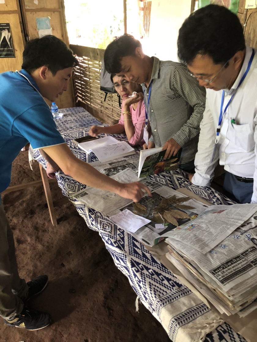 Small group of people in a workshop at SEABG conference