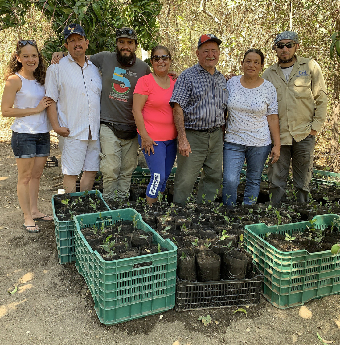 Field work done by a group of researchers in Mexico