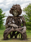 Human+Nature Exhibit Umi Sculpture