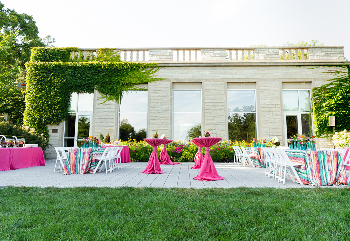 Baby shower on the Thornhill Patio