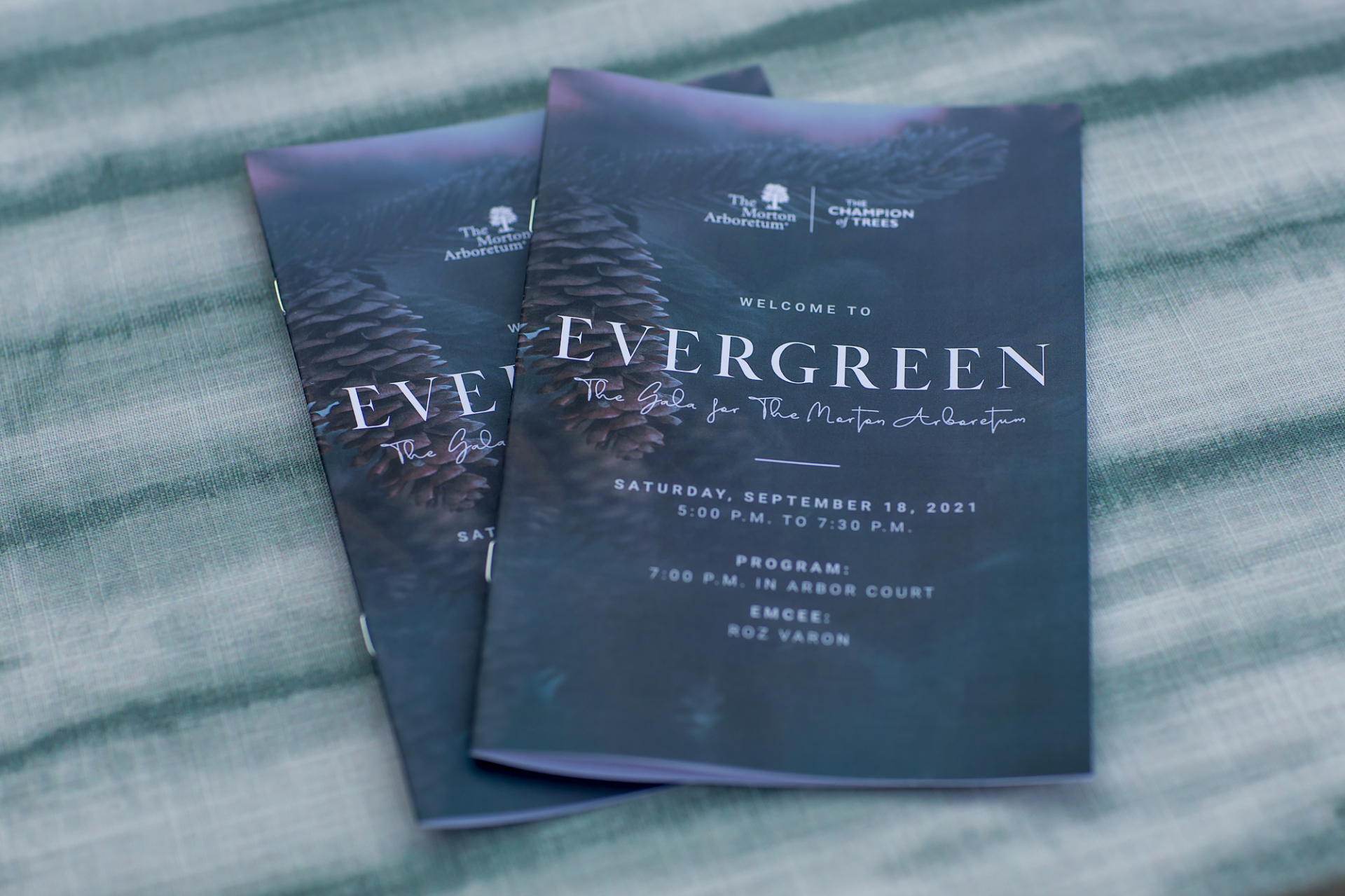 Evergreen Gala programs