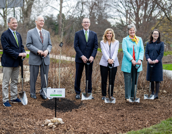 Tree Planting at Arbor Day Press Conference