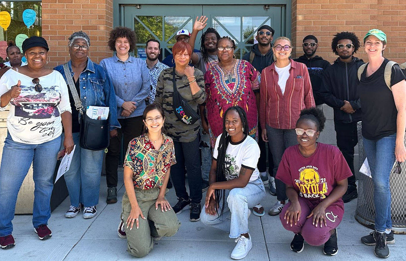 Photo of participants involved with the Tree Ambassador Program