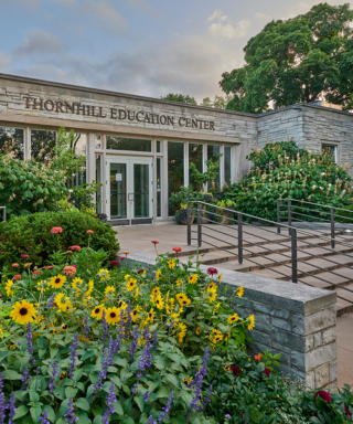 Photograph of the entrance of Thornhill Education Center