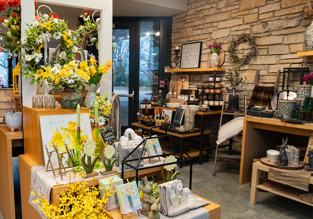 Spring Arboretum store display