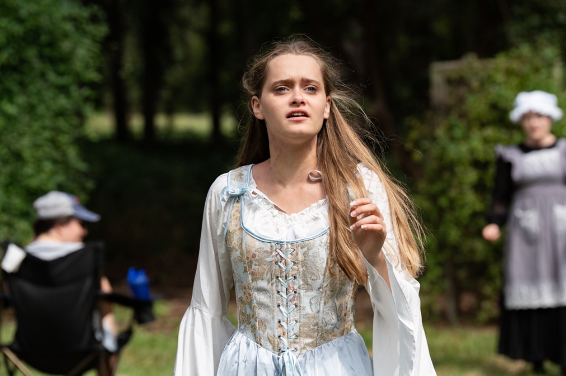 Katherine, the heroine of Wuthering Heights, calls to someone in the distance