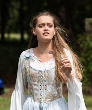 Katherine, the heroine of Wuthering Heights, calls to someone in the distance